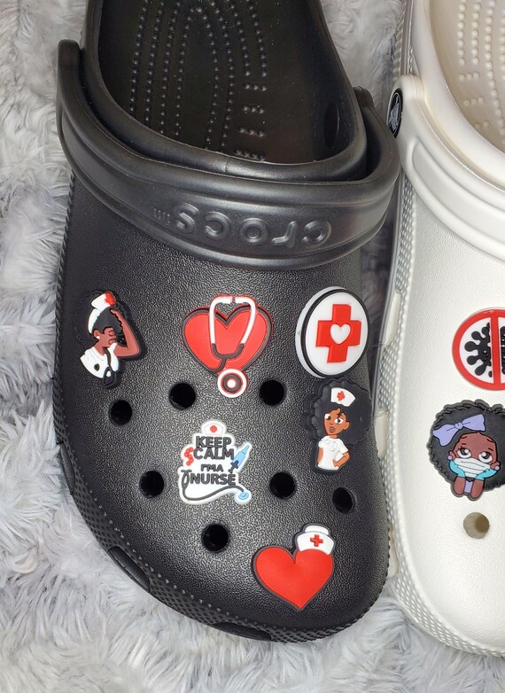 Nurse charms for crocs new arrivals