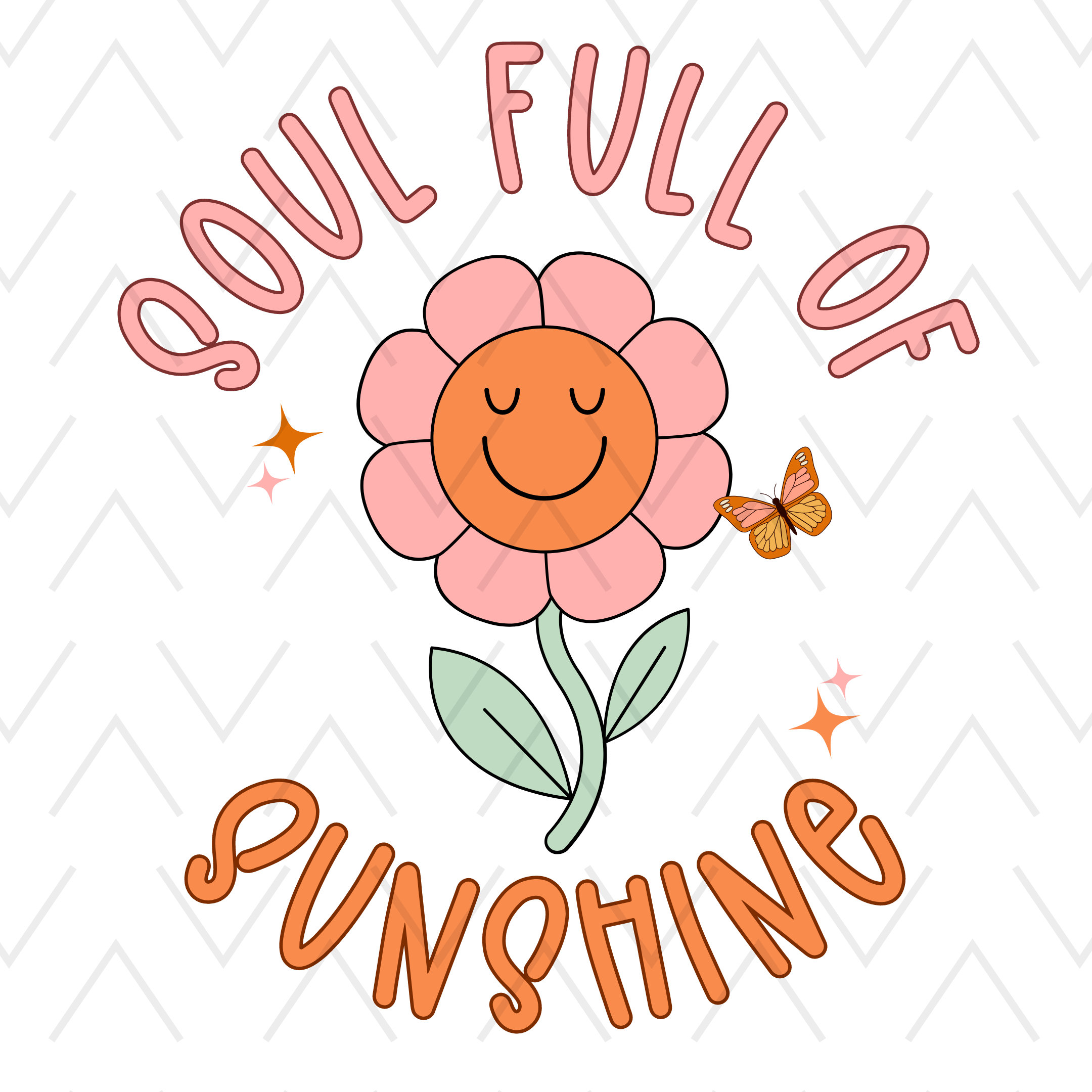 Soul Full of Sunshine Png-floral Sublimation Digital Design Download ...