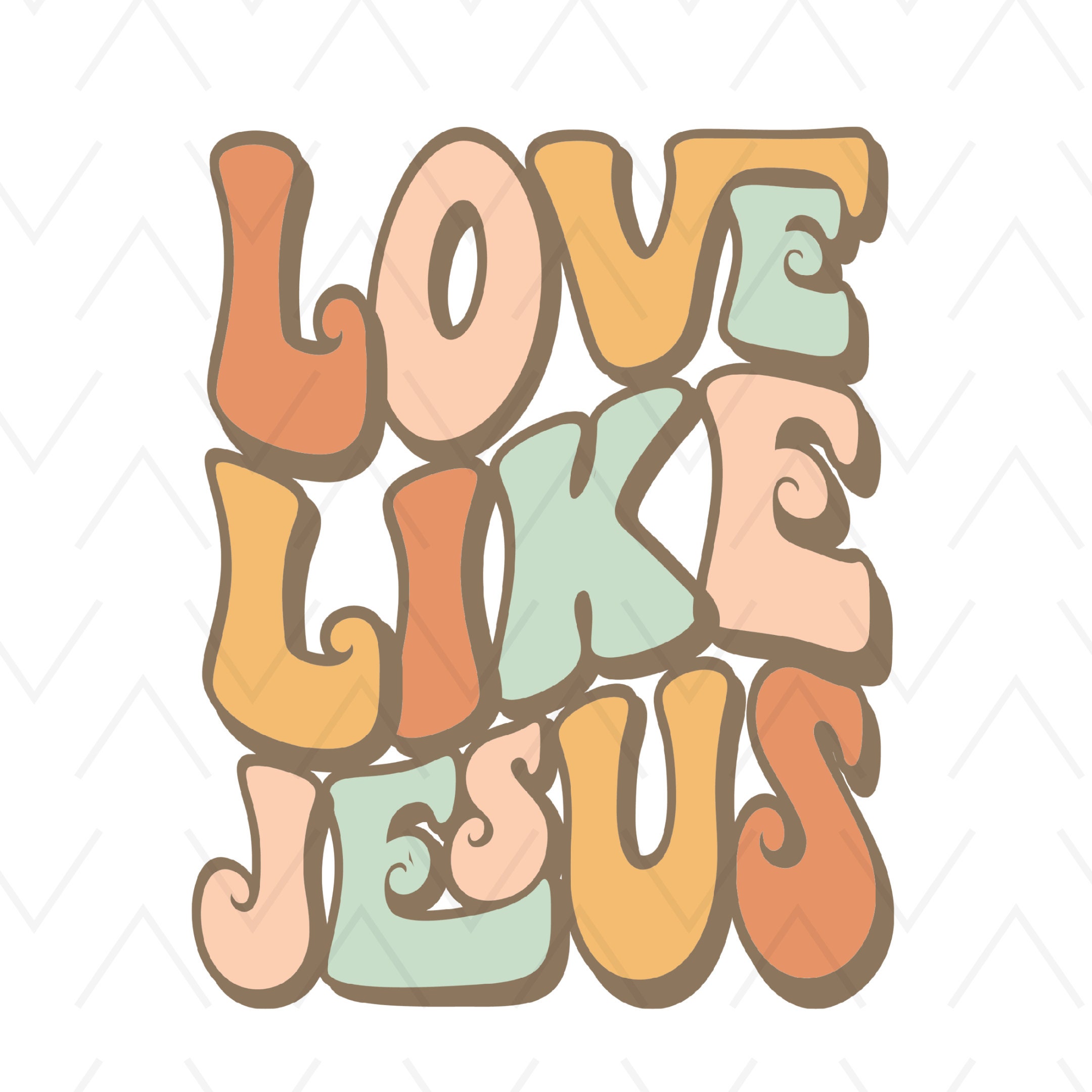 Love Like Jesus Svg Png Bible Verse Svg Christian Shirt Faith Scripture Quote God Inspirational ...