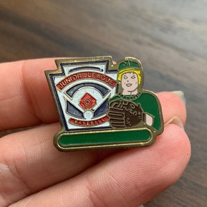 Vintage Junior League Baseball Anstecknadel