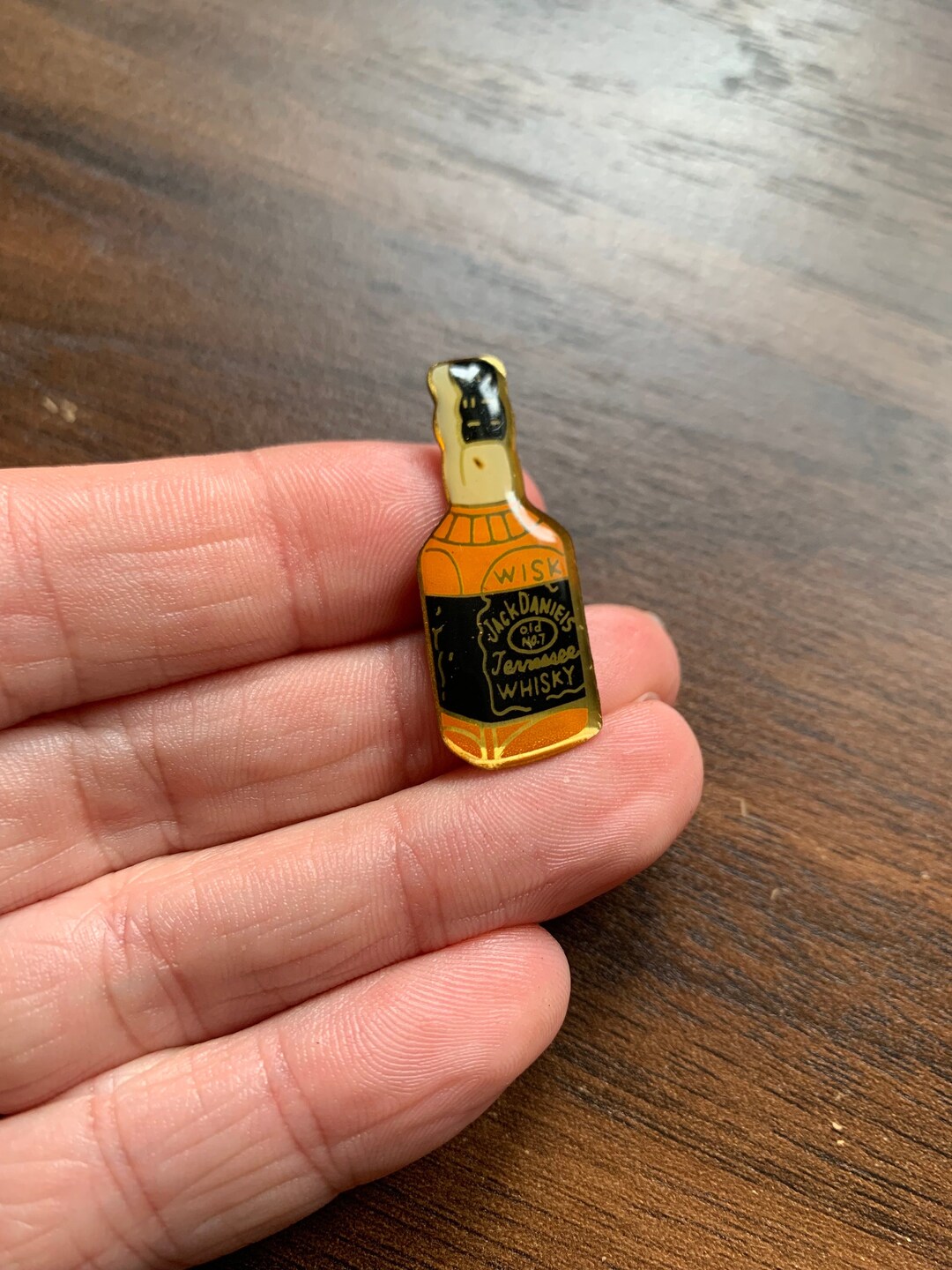 Vintage Jack Daniels Tennessee Whisky Alcohol Enamel Lapel Pin Etsy