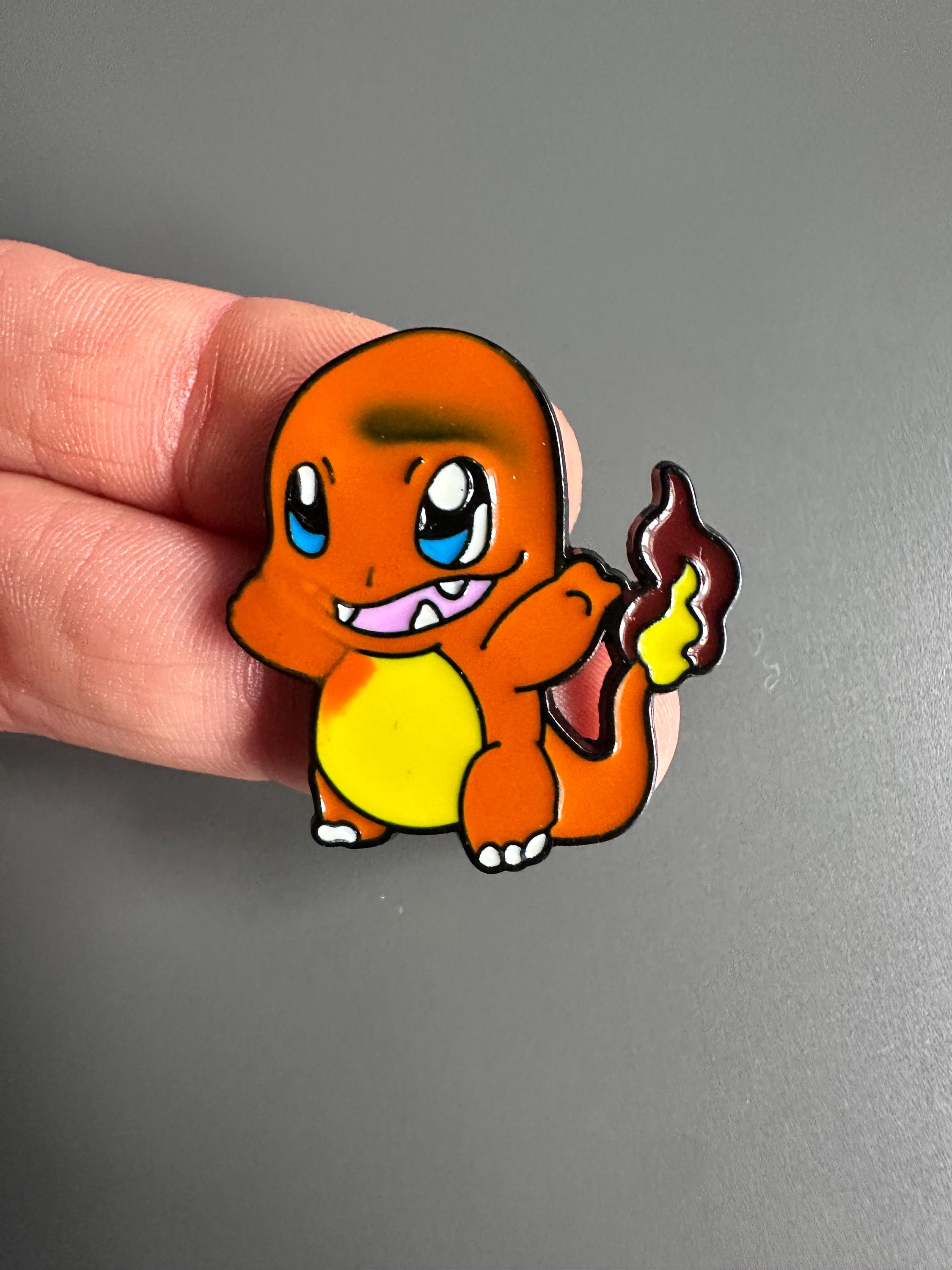 ヒトカゲ ポケモン エナメル ラペルピンバッジ ブローチ - Etsy 日本