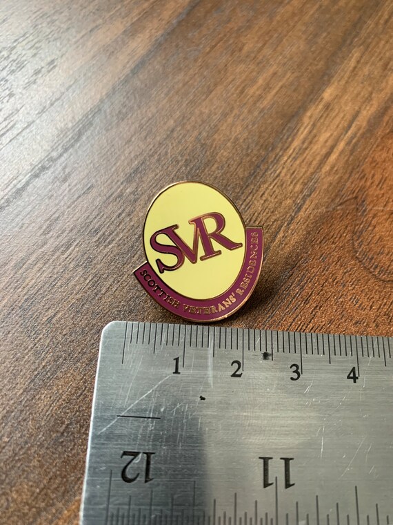スコットランド退役軍人住宅ヴィンテージエナメルラペルピンバッジ