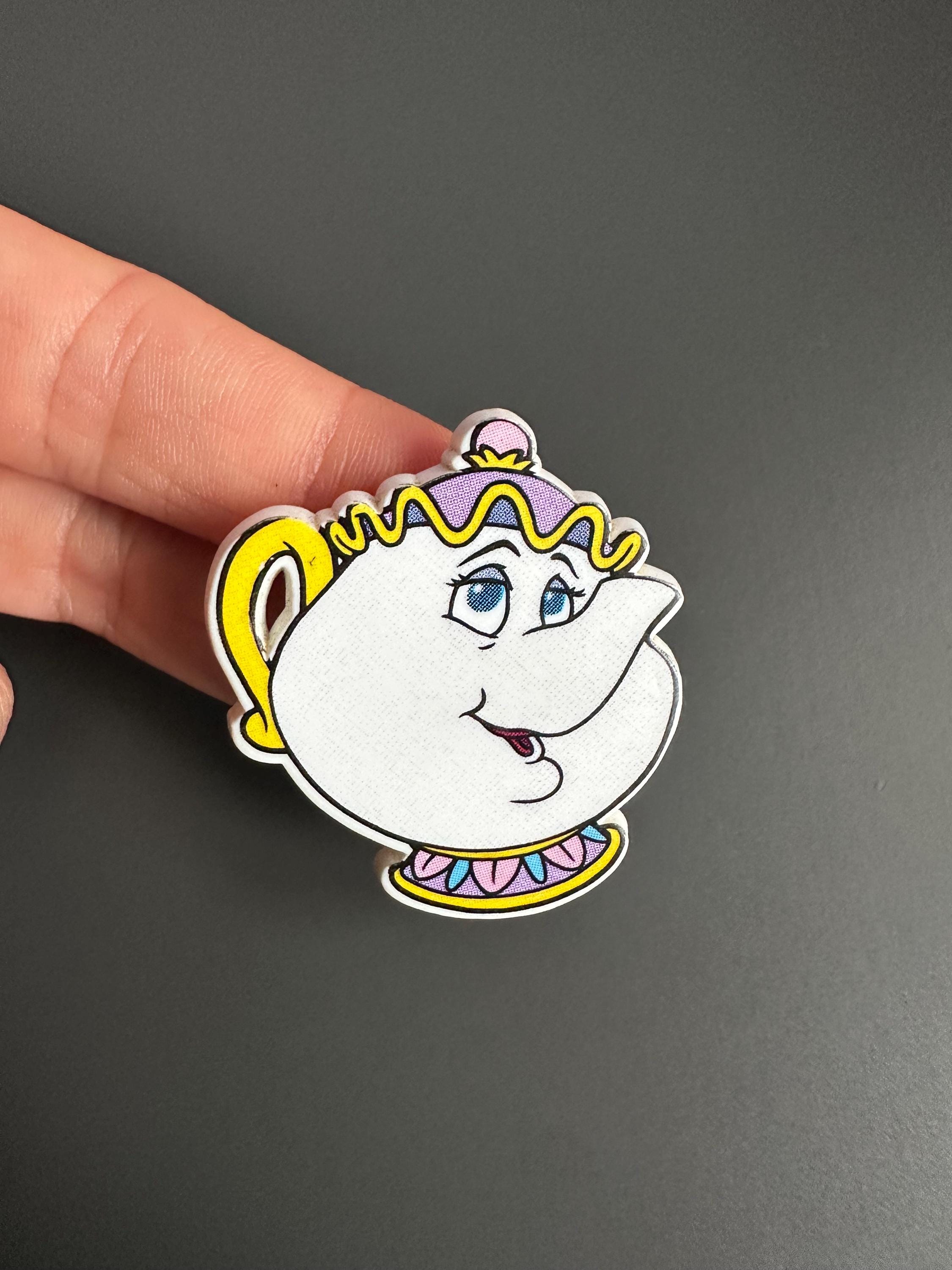 Official Mrs Potts Tea Pot Cup Beauty and the Beast Enamel Lapel
