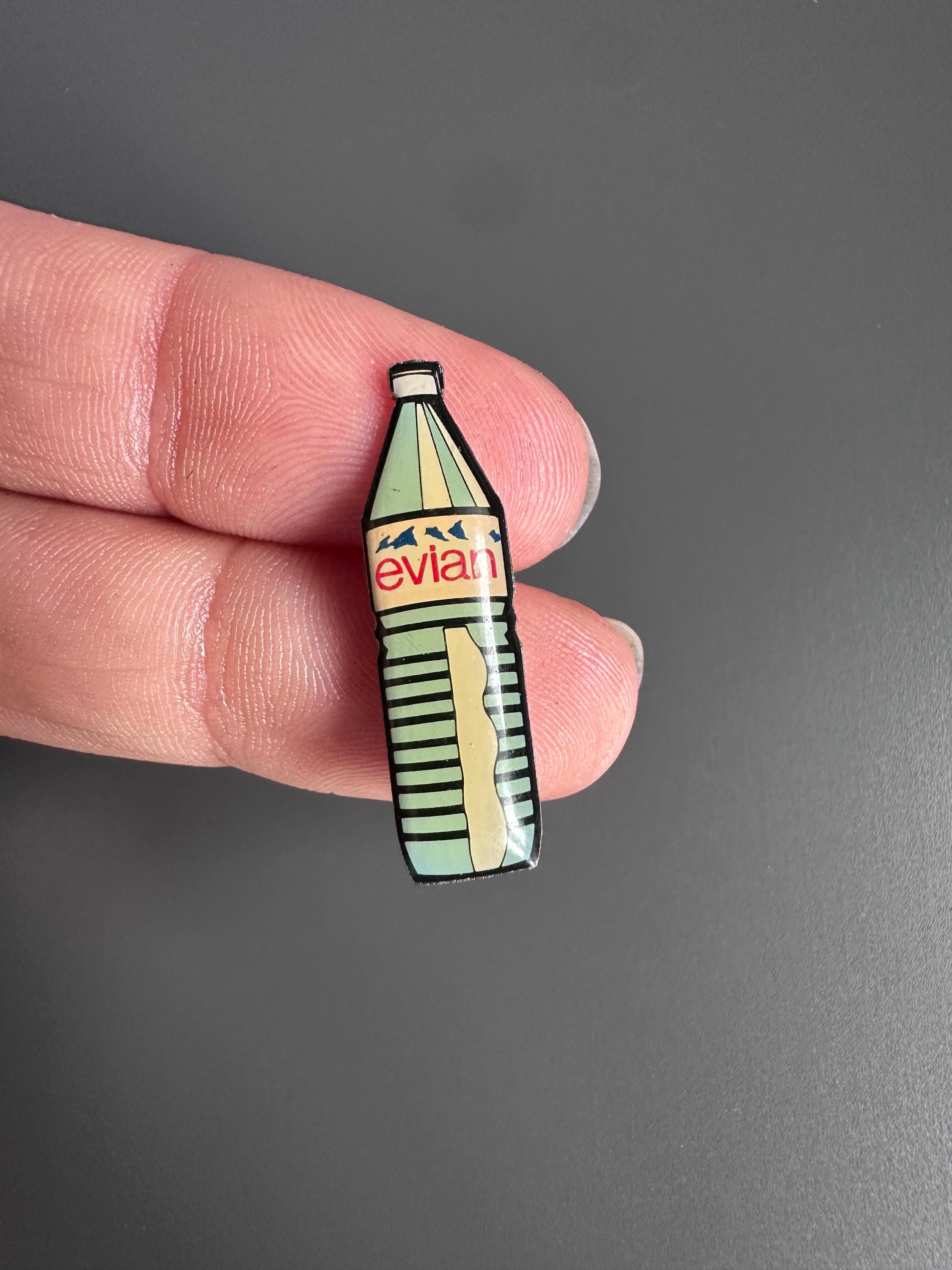 Evian Water Bottle - Etsy