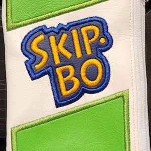 Skip Bo card holder