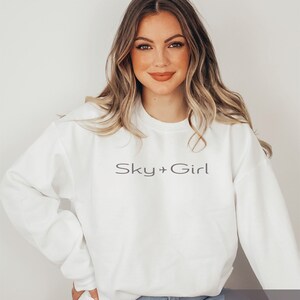 Adobe Sky Crewneck Sweatshirt for Women