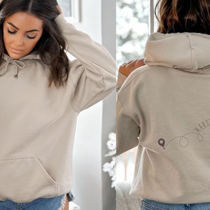 Travel Hoodie Flight Attendant Hoodie Travel sweatshirt airplane hoodie pilot hoodie traveler gift for flight attendant airport travel shirt