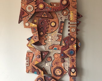 Handmade Wall Sculpture "Syncope"