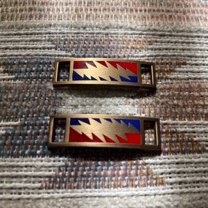 Antique Gold Bolt Lace Buckles