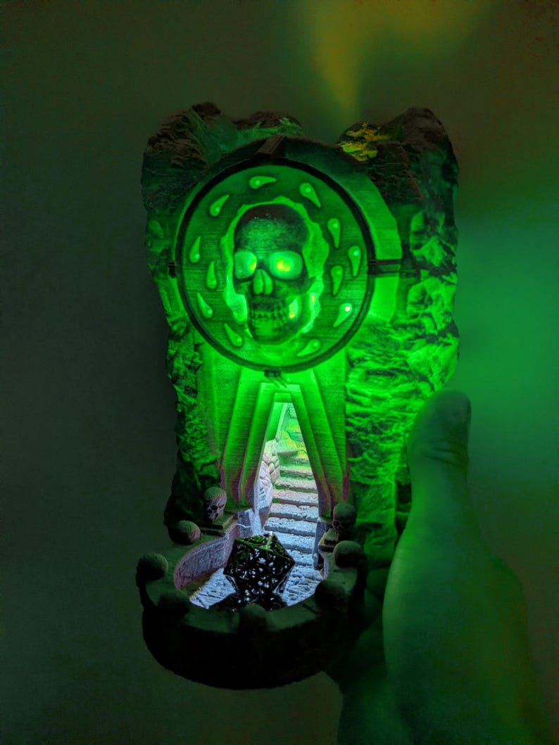 Torre de dados del Templo de Baal – Baldur's Gate 3, LED brillante imagen 9