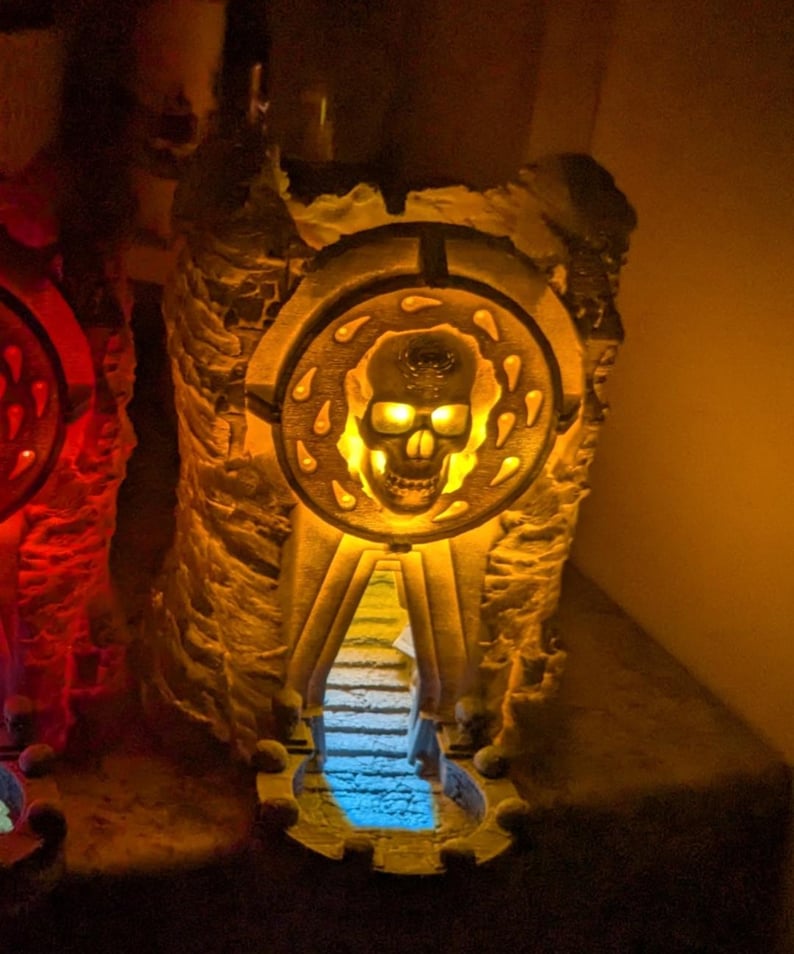 Torre de dados del Templo de Baal – Baldur's Gate 3, LED brillante imagen 20