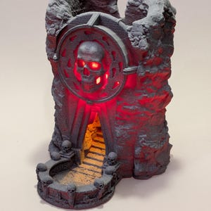 Temple of Baal Dice Tower – Baldur's Gate 3, Glowing LED