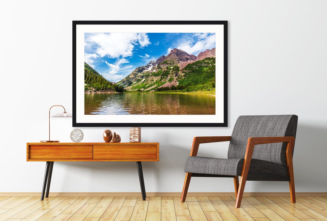 Colorado Mountain Lake Wall Art, Landscape Photography, Forest, Nature ...