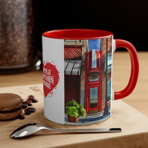 COFFEE MUG - Red | 11oz Ceramic | The Little Popcorn Store