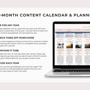 Content marketing planner