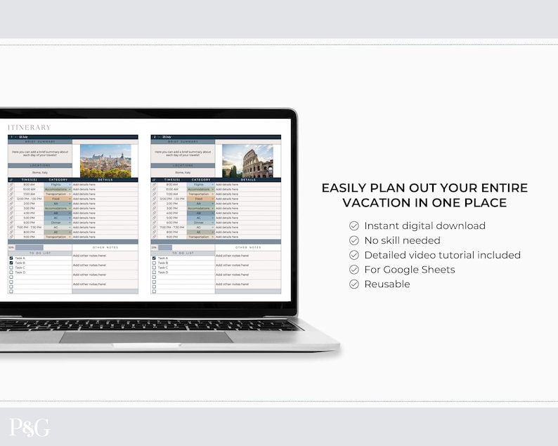 Travel Planner Template