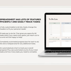 To Do List Template for Google Sheets, Digital to Do List Spreadsheet ...