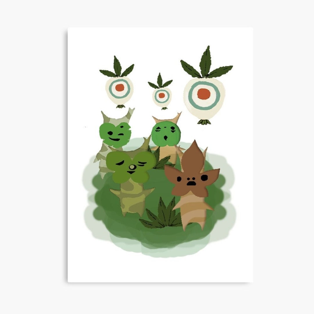 Korok Legend of Zelda Breath of the Wild Print Zelda Anime Watercolor ...