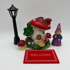 DIY Miniatures Kit, Miniature House, Fairy Garden Kit