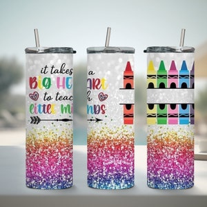 Big Hearts, Little Minds Teacher Tumbler