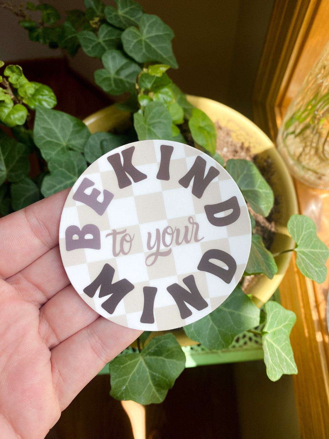Be Kind to Your Mind Sticker | Mental Health Stickers - Etsy