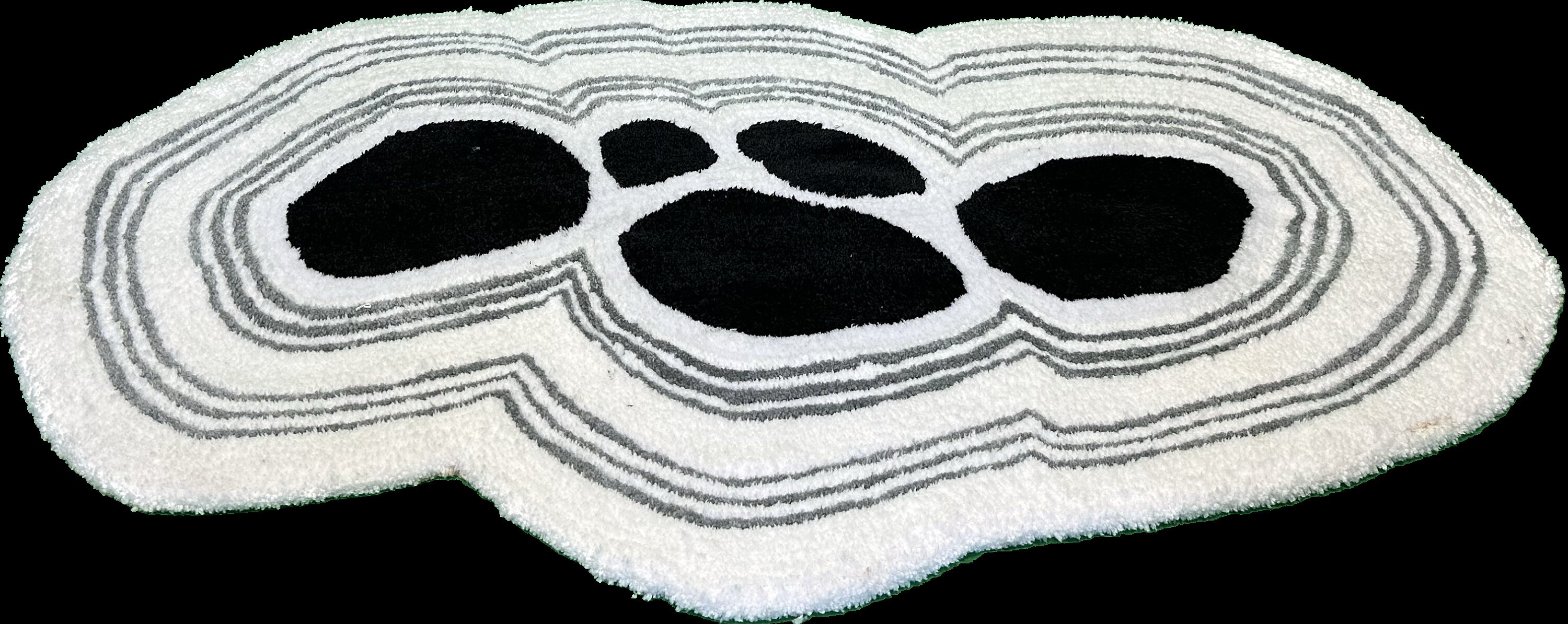 Japanese Zen Dry Garden Inspired Hand-tufted Area Rug. Hand Made in New ...
