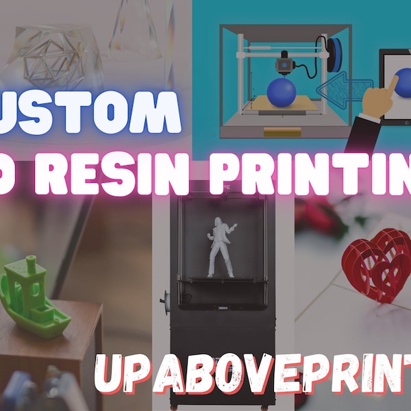 Custom 3D Printing with Resin | Contact for Personalized Quote!