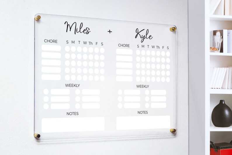 dry erase board
dry erase calendar
acrylic calendar
perpetual calendar
chore chart for kids
custom chore chart
memo board
responsibility chart
daily routine board
chore chart children
homeschool chart
routine chart
kids chore chart