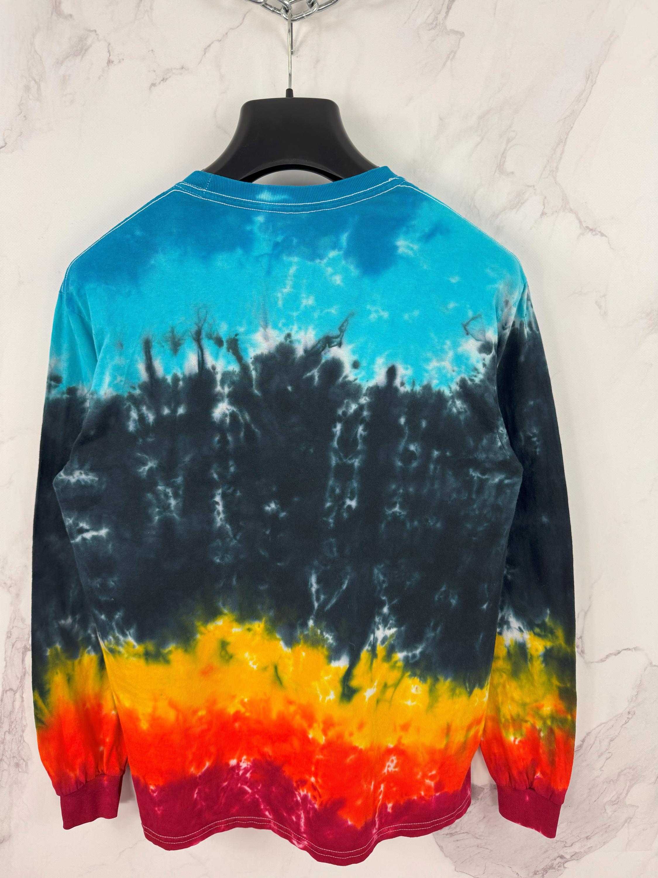 led zeppelin tie dye shirt long sleeve
