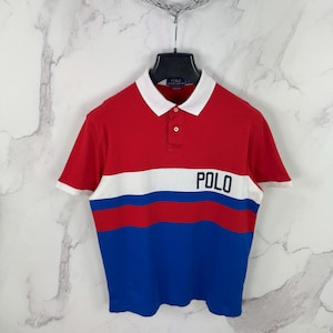 Polo Ralph Lauren Custom Slim Fit Poloshirt - Polo-Logo , Größe L