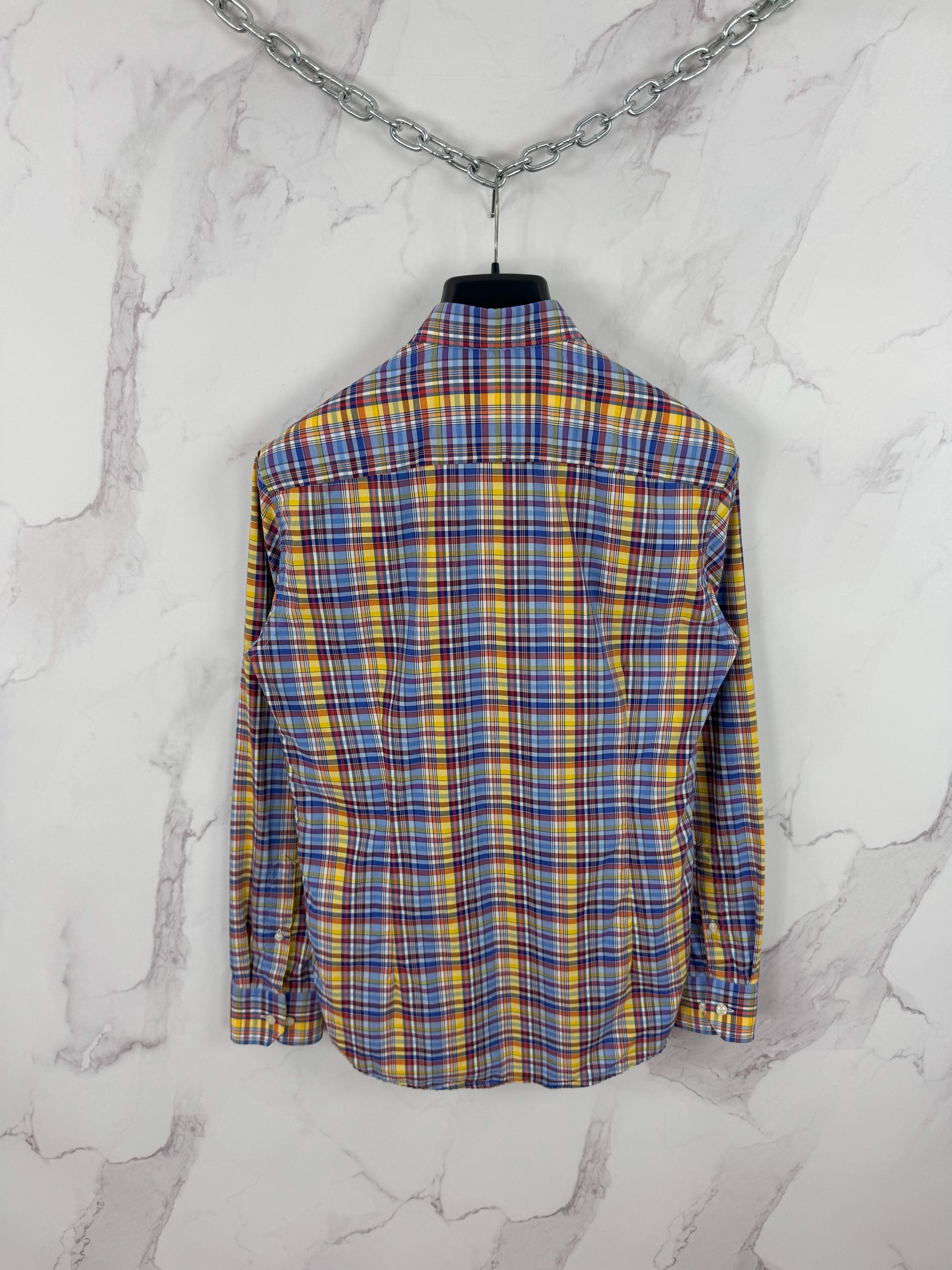 Eton Fine Twill Plaid Shirt Slim Fit Luxury Menswear Size M - Etsy Israel Eton Fine Twill Plaid Shirt Slim Fit Luxury Menswear Size M - Etsy Israel