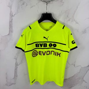 Puma Borussia Dortmund Cup Jersey – Limited Edition BVB 09 Kit, Blokecore Style , Size M