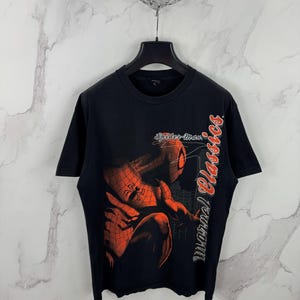 ゼンデイヤ着用　USA古着　スパイダーマン　マーベル　マッドエンジン社製　公式 ヴィンテージ マッド エンジン マーベル スパイダーマン T シャツ