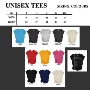 Unisex Shirt Options