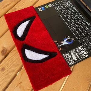 Spiderman Keyboard Rug Tufting Rug Carpet Game Room Decor Handmade ...