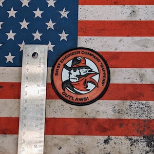 patch- 541st Outlaws Engineer Co.