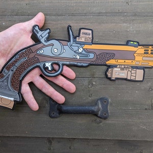 HUGE velcro patch- 1:1 Scale Modernized Flintlock Musket