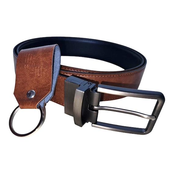 knee length dresses for ladies Men's Reversible Dress Belt Black-Brown Xs (21-24 Waist)