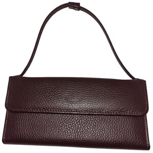 Handle Wallet | Handmade Ladies 100% Cow Grain Leather | Stylish Brown Color | BL-301 Women's Wallet
