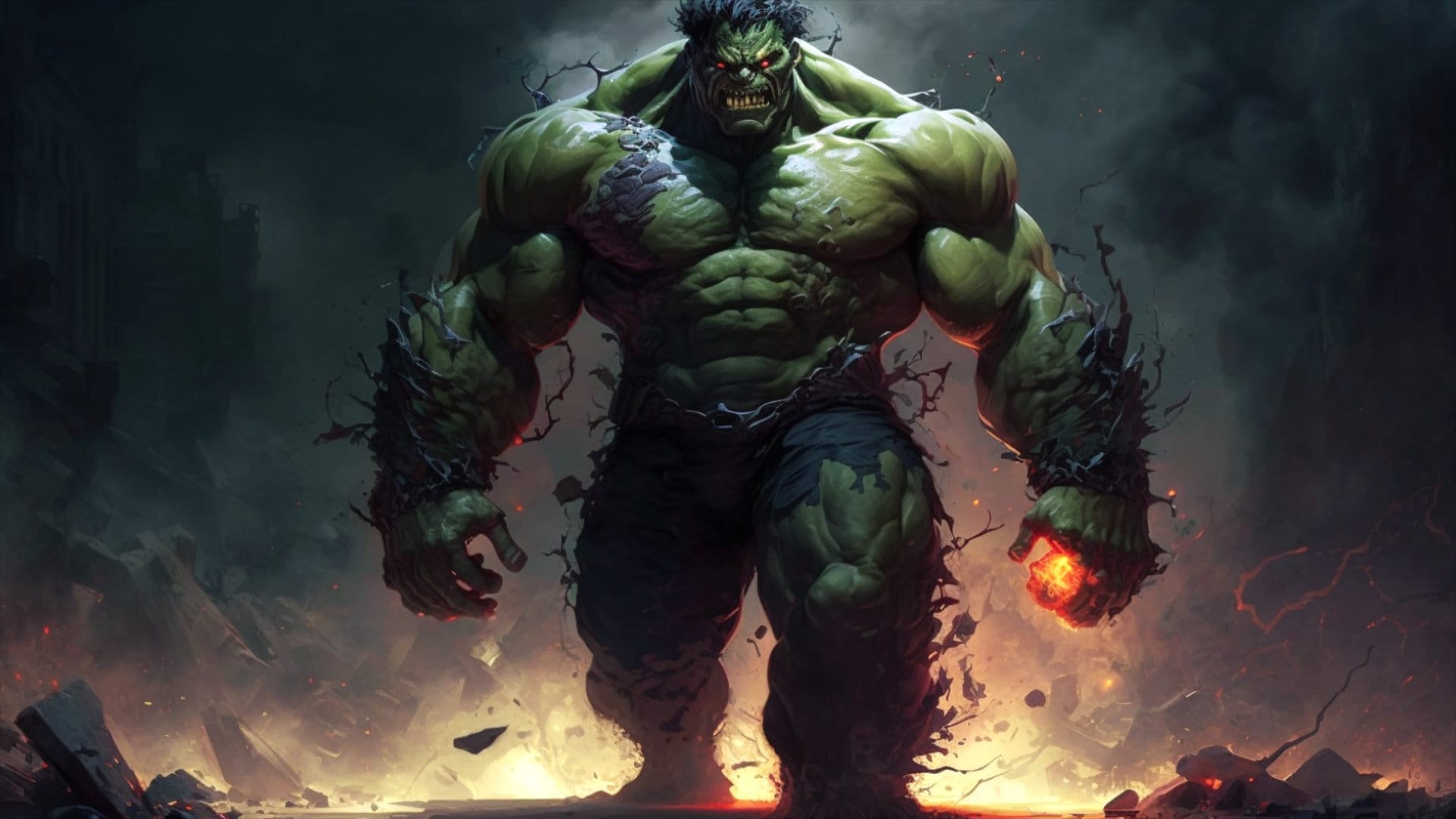 Hulk Smash UHD Midjourney Prompt Digital Artwork Great - Etsy