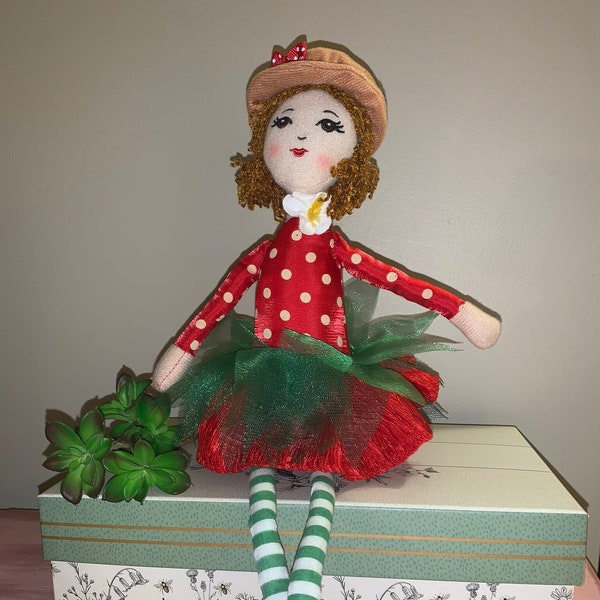 Shelf Sitter Doll Etsy