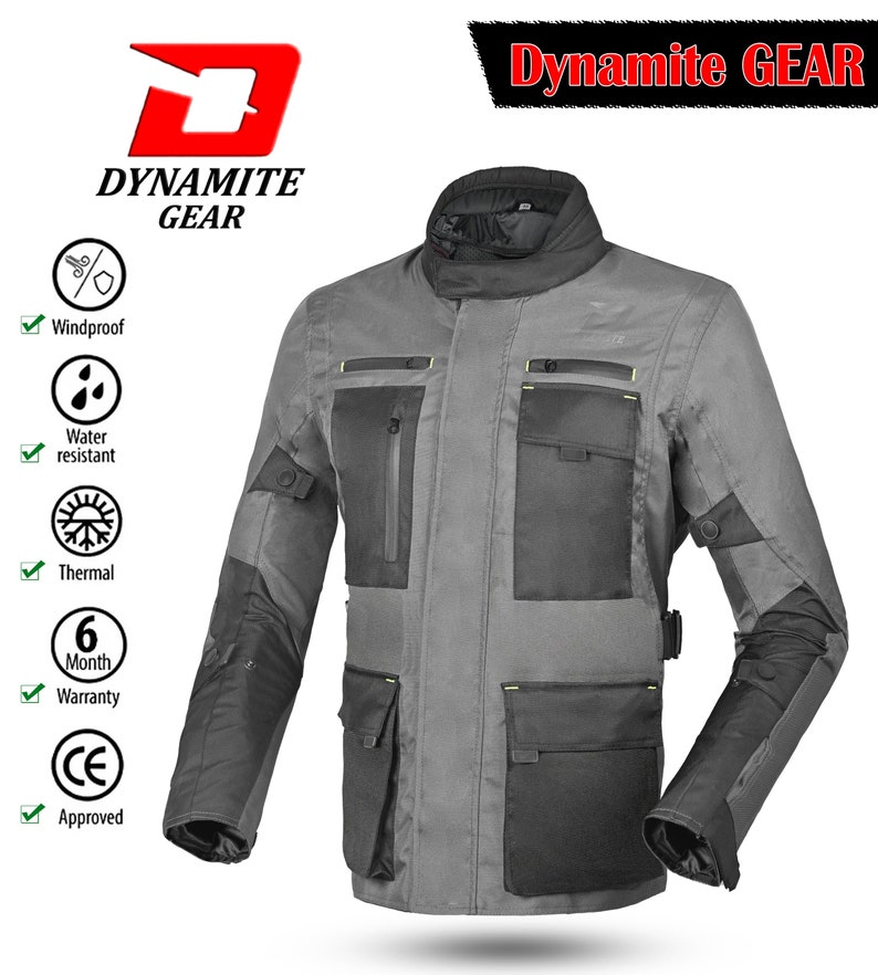 Motorbike jacket ventilator jack touring jacket