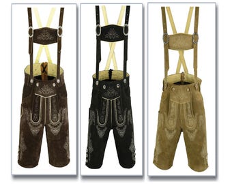 Dynamite Traditional Bavarian Shorts Hand Crafted Lederhosen Shorts