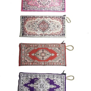 ¡¡El monedero Kilim con cremallera!! ¡Bolsa con cremallera con diseño de alfombra tradicional turca! ¡Bolsa de maquillaje hecha a mano! Bolsa de viaje de diseño!! Bolsa de joyería