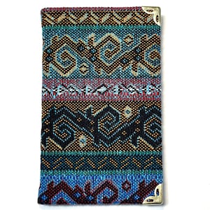 Turkish Carpet Design Authentic Notebook - Perfect for Journaling and Creative Inspiration - Kilim Pattern Woven Notebook - Gift Notebook