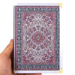 The Turkish Design Authentic Notebook - Perfect for Journaling and Creative Inspiration!! Kilim Pattern Woven Notebook!!