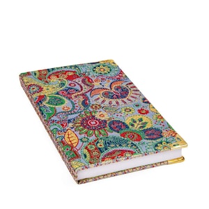 Turkish Carpet Design Authentic Notebook - Perfect for Journaling and Creative Inspiration - Kilim Pattern Woven Notebook - Gift Notebook