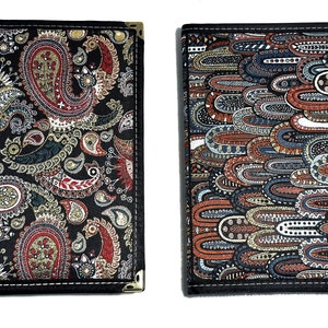 The Paisley Design Authentic Notebook - Perfect for Journaling and Creative Inspiration!! Kilim Pattern Woven Notebook!!Gift Notebook