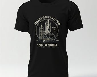 Apollo XIII Rocket Launch T-Shirt, Space Adventure Tee